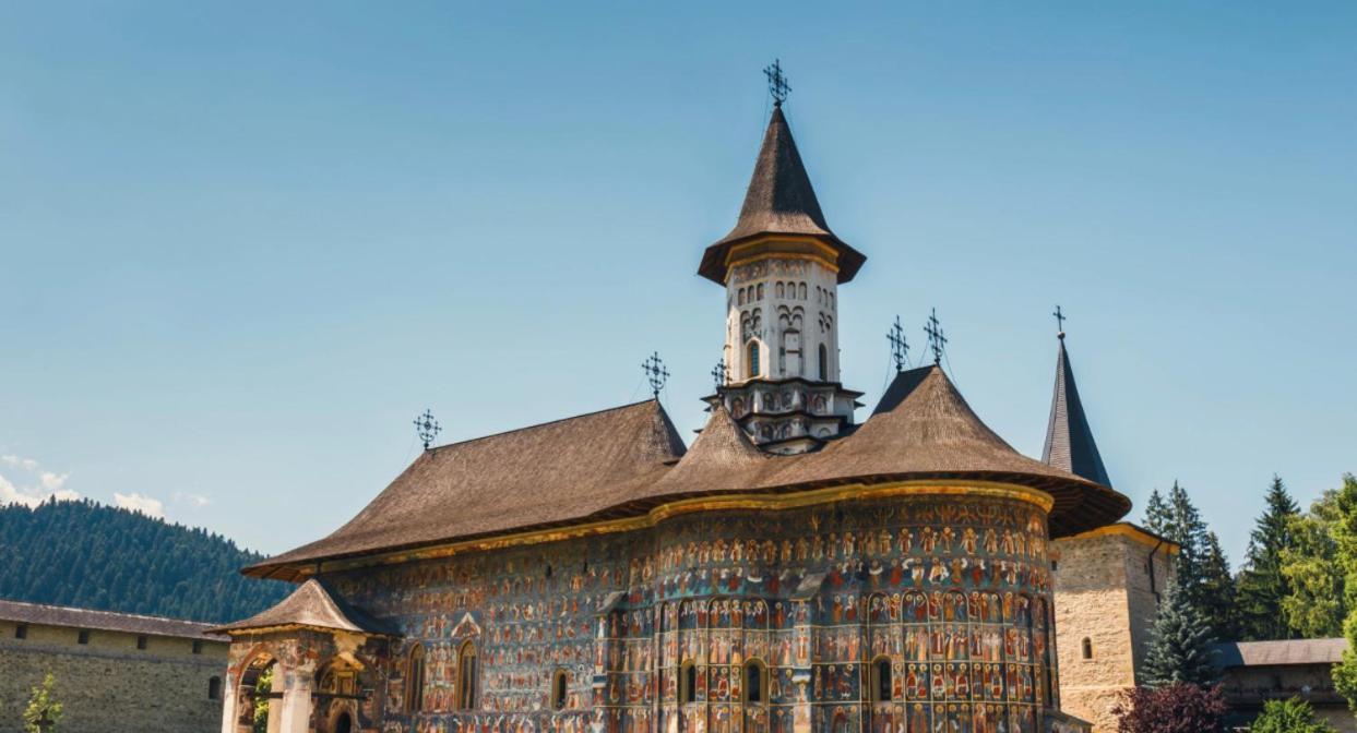 Luxury Bucovina Apartman Gura Humorului Kültér fotó